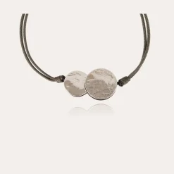 Gas Bijoux Platine bracelet large size silver^Homme Bracelets Cordons Homme