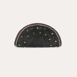 Gas Bijoux Pochette Sol raphia^ Sacs & Pochettes