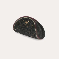 Gas Bijoux Pochette Sol raphia^ Sacs & Pochettes