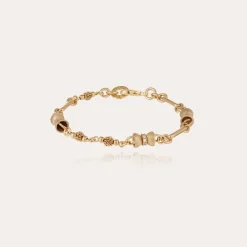 Gas Bijoux Pompadour strass bracelet gold^Femme Bracelets