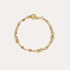 Gas Bijoux Pompadour strass bracelet gold^Femme Bracelets