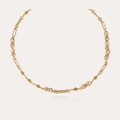 Gas Bijoux Pompadour strass gold^Femme Colliers