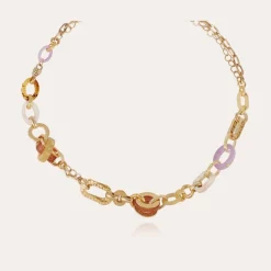 Gas Bijoux Prato necklace acetate gold^Femme Colliers