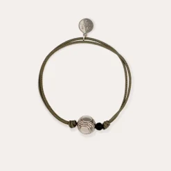 Gas Bijoux Pétanque bracelet silver^Homme Bracelets Cordons Homme