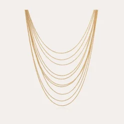 Gas Bijoux Romeo necklace gold^Femme Colliers|Bijoux Dorés