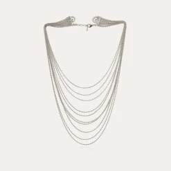 Gas Bijoux Romeo necklace silver^Femme Colliers|Bijoux Argentés