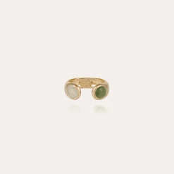 Gas Bijoux Saint Germain ring gold - Fluorine & Serpentine^Femme Bagues