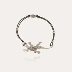 Gas Bijoux Salamandre bracelet large size silver^Homme Bracelets Cordons Homme