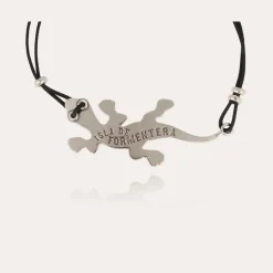 Gas Bijoux Salamandre bracelet large size silver^Homme Bracelets Cordons Homme