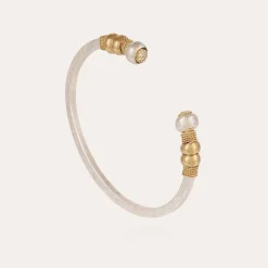 Gas Bijoux Sari Bis strass bracelet bicolore^Femme Bracelets