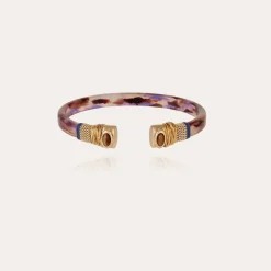 Gas Bijoux Sarina Bis bracelet acetate gold - Purple^Femme Bracelets