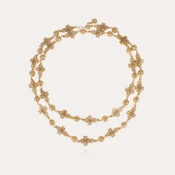 Gas Bijoux Sautoir Yuca Croix doré^Femme Sautoirs