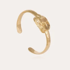 Gas Bijoux Scarabee strass bangle bracelet gold^Femme Bracelets