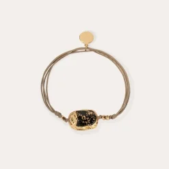 Gas Bijoux Scaramouche enamel bracelet gold^Femme Bracelets