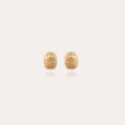 Gas Bijoux Scaramouche studs earrings gold^Femme Boucles D'oreilles|Bijoux Dorés