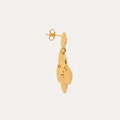 Gas Bijoux Sequin Diva earrings gold^Femme Boucles D'oreilles
