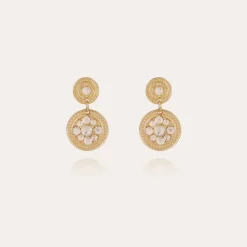 Gas Bijoux Sequin earrings gold^Femme Boucles D'oreilles|Bijoux Dorés