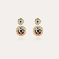 Gas Bijoux Sequin earrings gold^Femme Boucles D'oreilles
