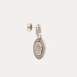 Gas Bijoux Sequin earrings silver^Femme Boucles D'oreilles