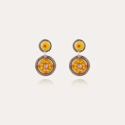 Gas Bijoux Sequin earrings silver^Femme Boucles D'oreilles