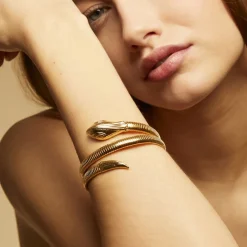 Gas Bijoux Serpent bracelet gold^Femme Bracelets|Bijoux Dorés