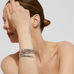 Gas Bijoux Serpent bracelet silver^Femme Bracelets|Bijoux Argentés