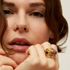 Gas Bijoux Simone ring gold -^Femme Bagues