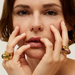 Gas Bijoux Simone ring gold -^Femme Bagues