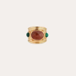 Gas Bijoux Simone ring gold - Wood &^Femme Bagues