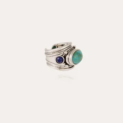 Gas Bijoux Simone ring silver - & Lapis^Femme Bagues