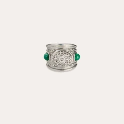 Gas Bijoux Simone ring silver - Zirconia &^Femme Bagues