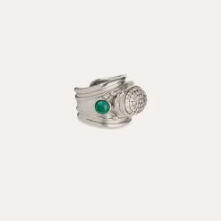 Gas Bijoux Simone ring silver - Zirconia &^Femme Bagues