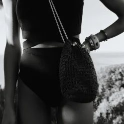 Gas Bijoux Soul purse bag raffia^ Sacs & Pochettes