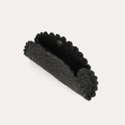 Gas Bijoux Sun clutch raffia^ Sacs & Pochettes