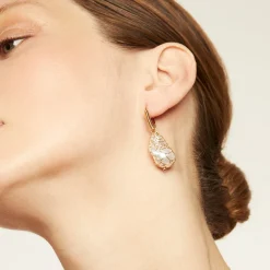 Gas Bijoux Tao Biwa earrings gold^Femme Boucles D'oreilles