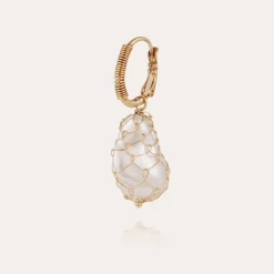 Gas Bijoux Tao Biwa earrings gold^Femme Boucles D'oreilles