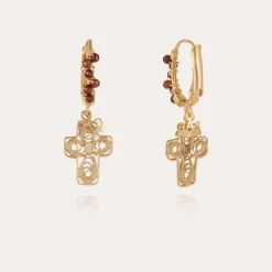 Gas Bijoux Tao Croix Yuca Bis earrings gold^Femme Boucles D'oreilles