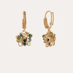 Gas Bijoux Tao Flower earrings gold^Femme Boucles D'oreilles