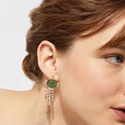 Gas Bijoux Tiki earrings gold -^Femme Boucles D'oreilles