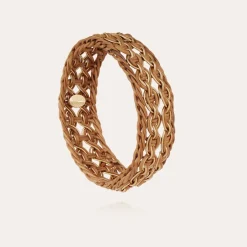 Gas Bijoux Tojo bracelet gold - Wicker - 55 years collection^Femme Bracelets
