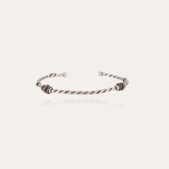 Gas Bijoux Torsade bangle bracelet small size silver^Femme Bracelets|Bijoux Argentés