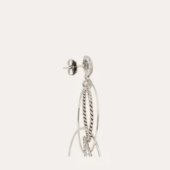 Gas Bijoux Torsade Multi earrings silver^Femme Boucles D'oreilles|Bijoux Argentés