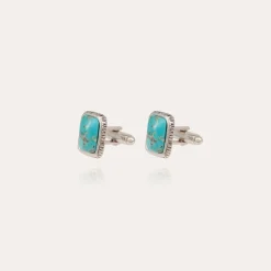 Gas Bijoux Totem cufflink silver^Homme Accessoires Homme