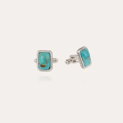 Gas Bijoux Totem cufflink silver^Homme Accessoires Homme