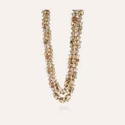 Gas Bijoux Trevise strass necklace gold^Femme Colliers