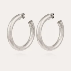 Gas Bijoux Turner earrings large size silver^Femme Boucles D'oreilles|Bijoux Argentés