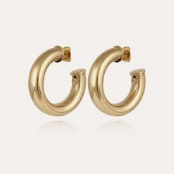 Gas Bijoux Turner hoop earrings gold^Femme Boucles D'oreilles|Boucles D'oreilles