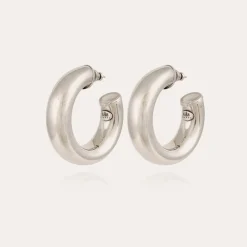 Gas Bijoux Turner hoop earrings silver^Femme Boucles D'oreilles|Bijoux Argentés