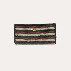 Gas Bijoux Uptown clutch raffia^ Sacs & Pochettes