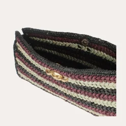 Gas Bijoux Uptown clutch raffia^ Sacs & Pochettes